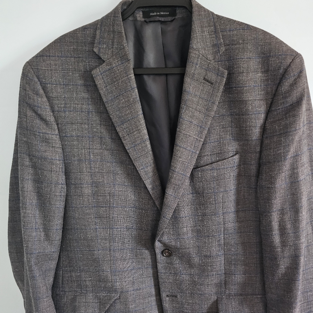 Ralph Lauren Gray Sport Coat with Textured‎ Weave